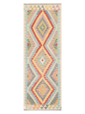 Chashma-ye Rawshan, Maimana Kilim Runner - 244 × 87 cm (8'0" x 2'10")-0