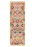Mowj-e Ferozayi, Maimana Kilim Runner - 243 × 84 cm (8'0" x 2'9")-0