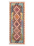 Shigufa-yi Sabz, Maimana Kilim Runner - 191 × 72 cm (6'3" x 2'4")-0