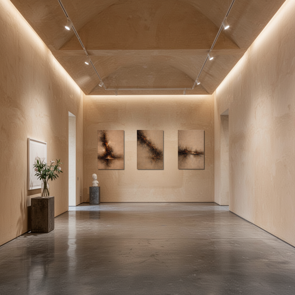 STRATA — Structural Triptych (I, II, III)-1