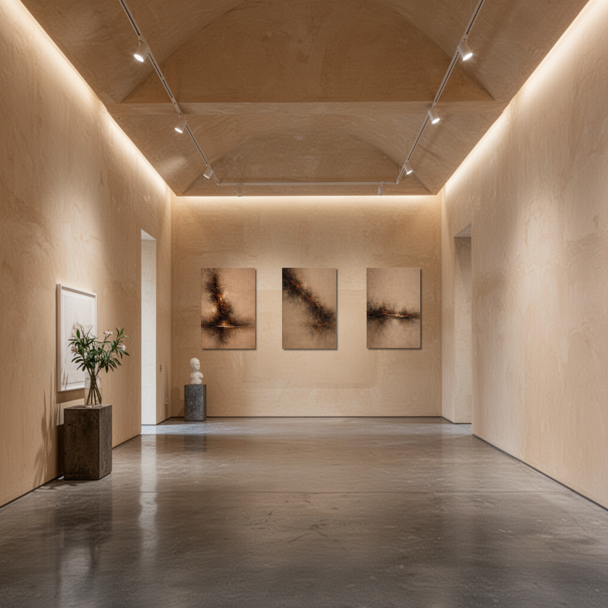 STRATA — Structural Triptych (I, II, III)-1