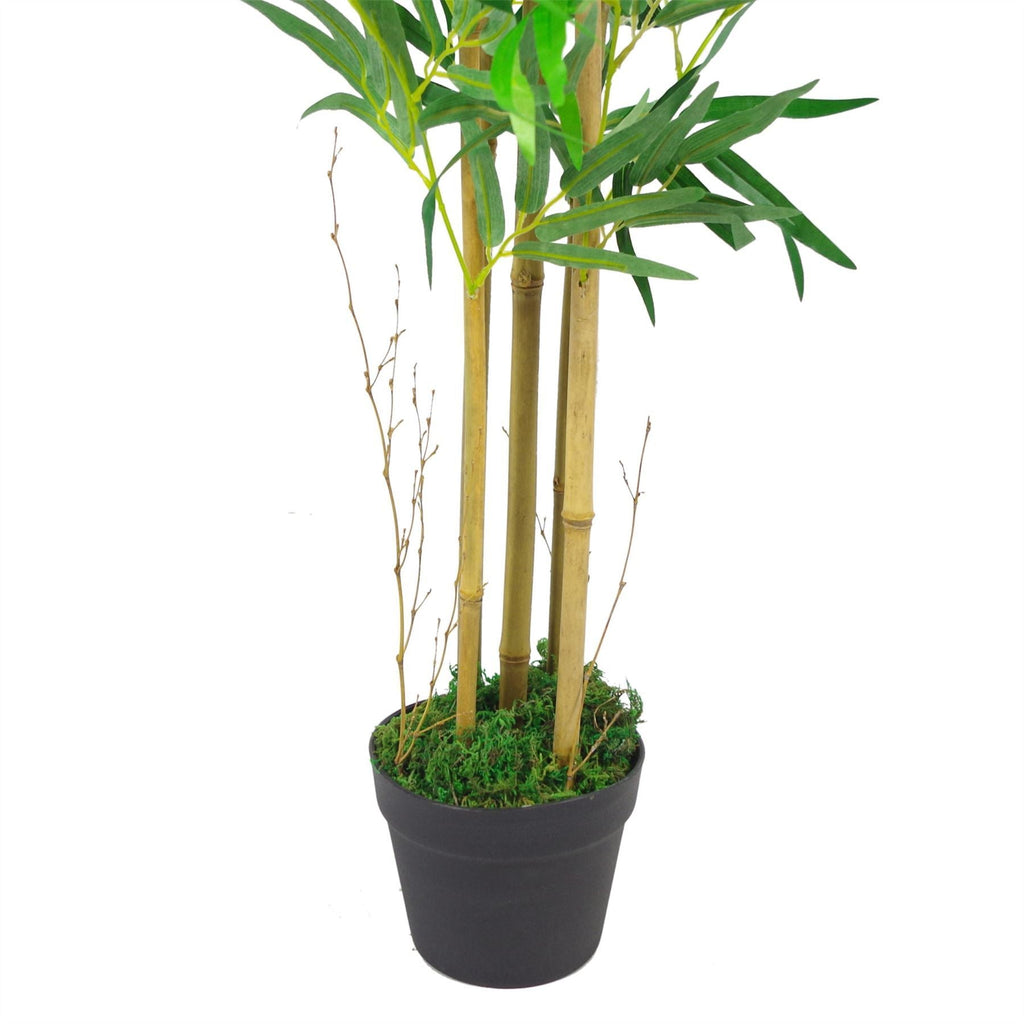Artificial Bamboo Plants Trees 120cm Real Bamboo Canes-2