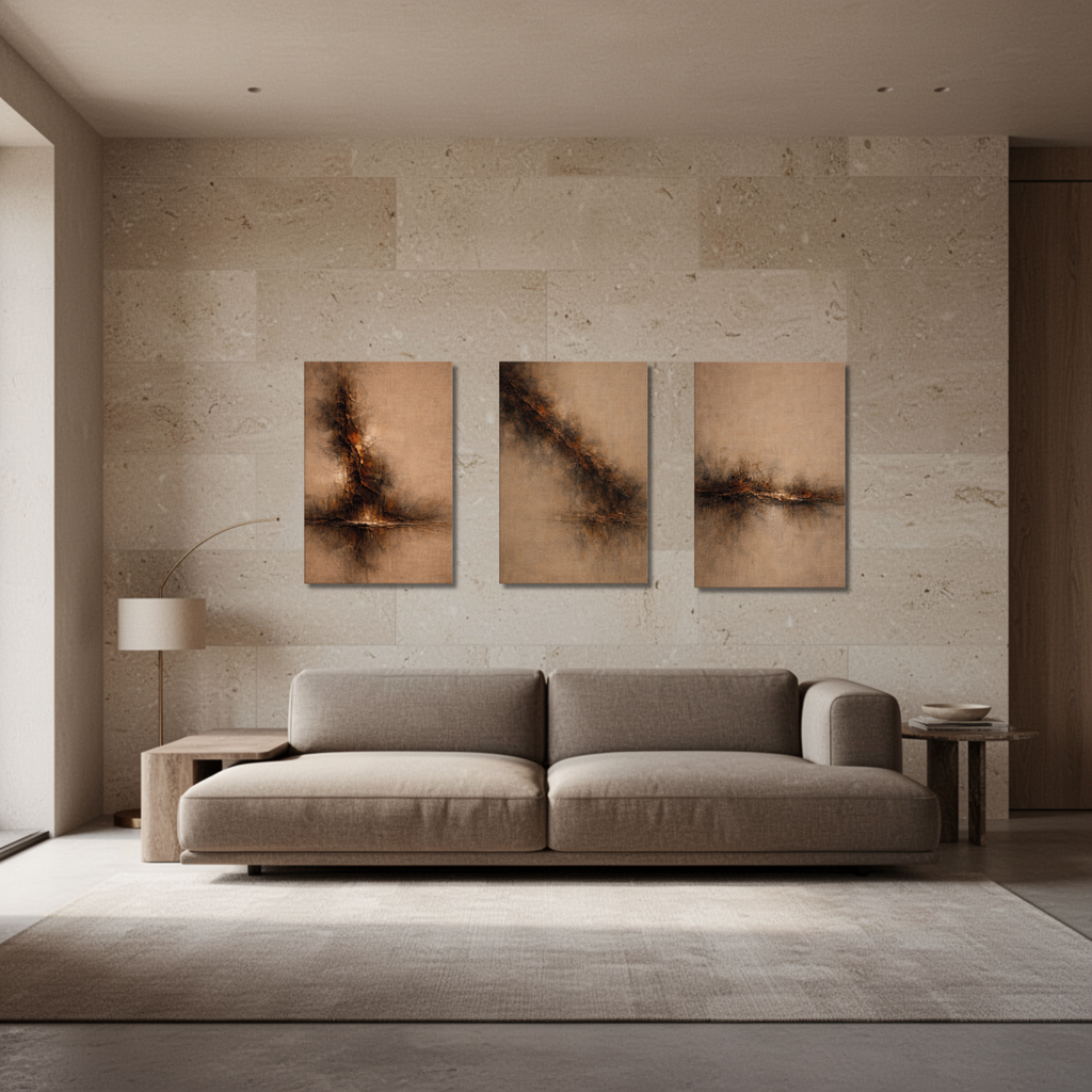 STRATA — Structural Triptych (I, II, III)-2