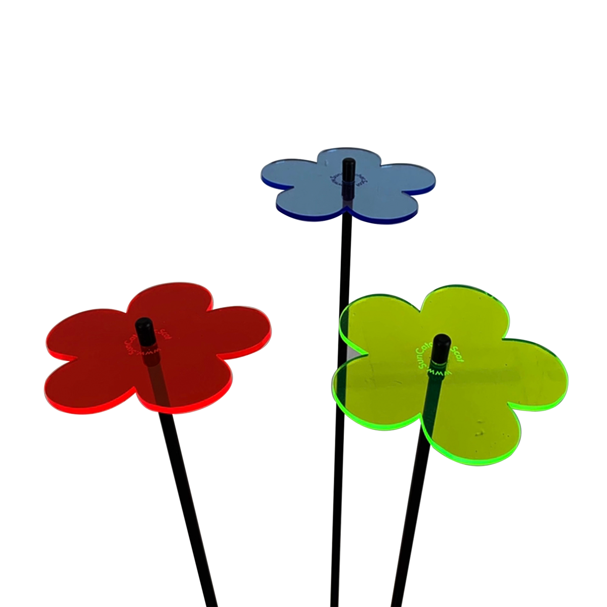 Garden Décor Ornaments Set of 3 'Blossoms'-6