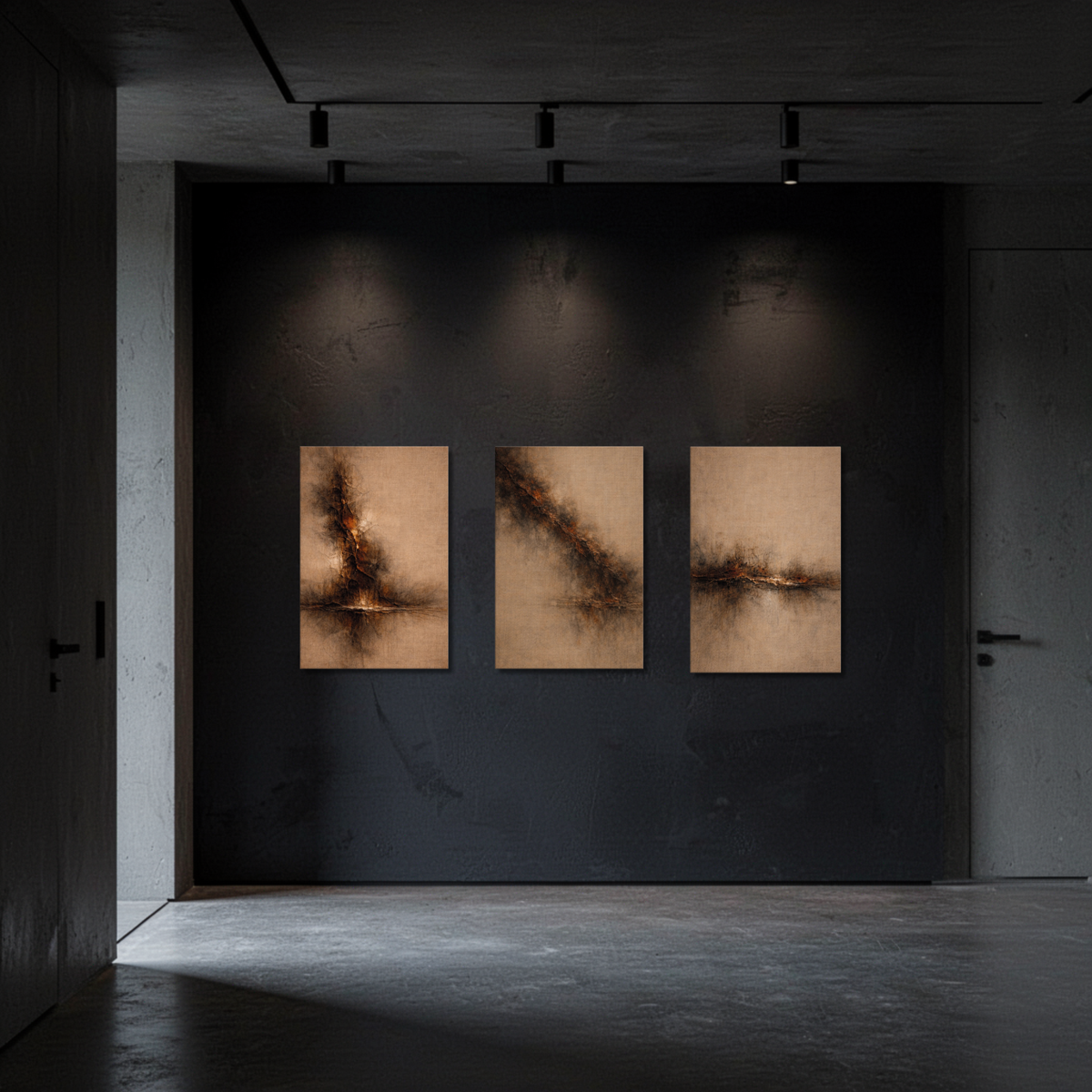 STRATA — Structural Triptych (I, II, III)-4