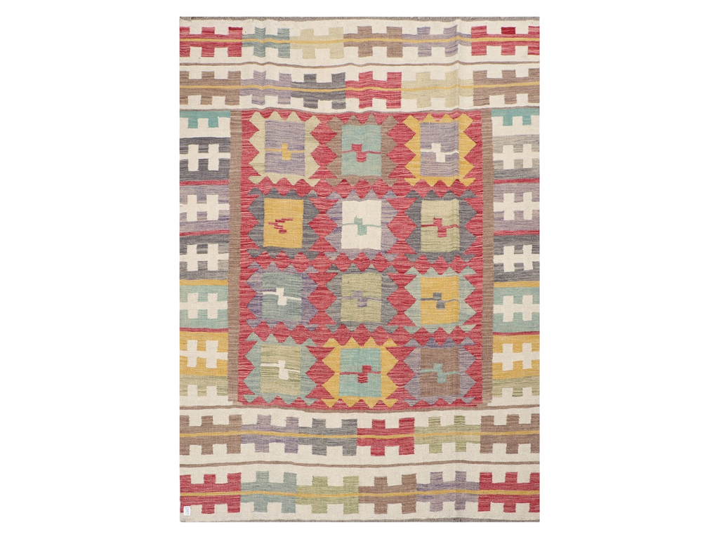 Darya-ye Roshan, Maimana Kilim - 249 × 181 cm (8'2" x 5'11")-0
