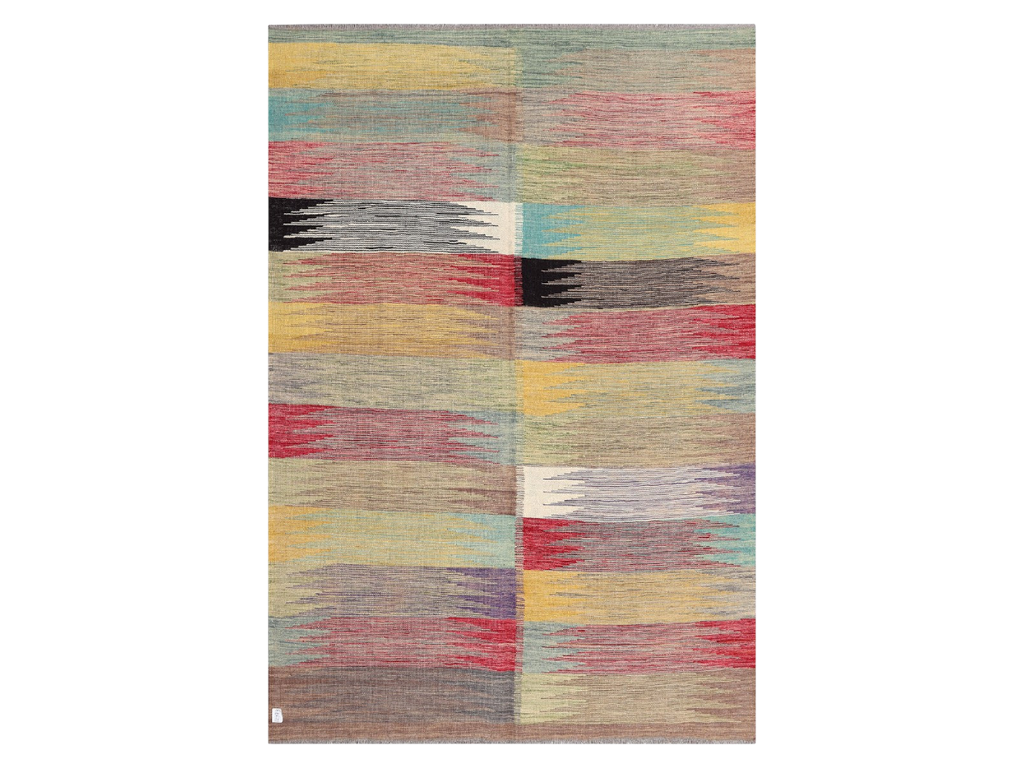 Asman-e Tilayi, Maimana Kilim - 247 × 170 cm (8'1" x 5'7")-0