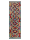 Asman-e Naw, Maimana Kilim Runner - 245 × 82 cm (8'0" x 2'8")-0