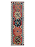 Setara-ye Rawshan, Maimana Kilim Runner - 249 × 79 cm (8'2" x 2'7")-0