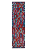 Mowj-e Sheerin, Maimana Kilim Runner - 286 × 81 cm (9'5" x 2'8")-0