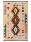 Naqsh-i Rawshan, Maimana Kilim - 128 × 82 cm (4'2" x 2'8")-0