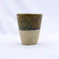 Bluverde Quadra Milled Stoneware Tall Handmade Ceramic Cup-0