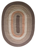 Braided Natural Jute Rug - 271 x 189 cm-0