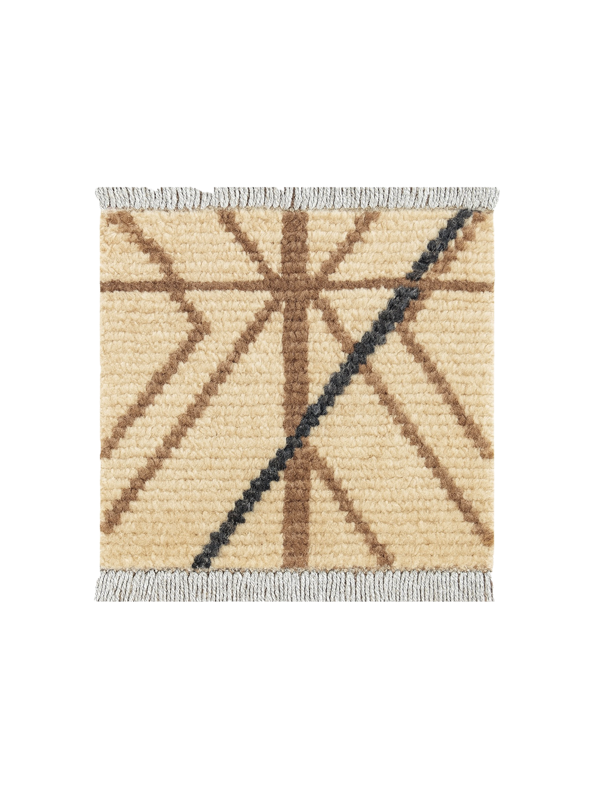 Tangier Hand Knotted Rug Sample - 30 x 30 cm-0