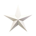 Extra Large White Metal Star Decoration 74cm-0