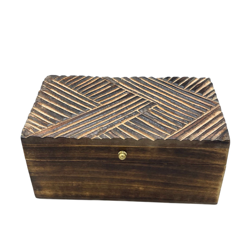 Vintage Deco - Multi Purpose Box - 22X12X10cm -  Antique Lines-0