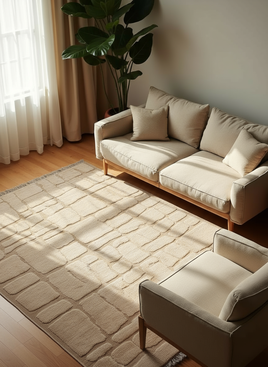 Satori Hand Knotted Rug Sample - 30 x 30 cm-2