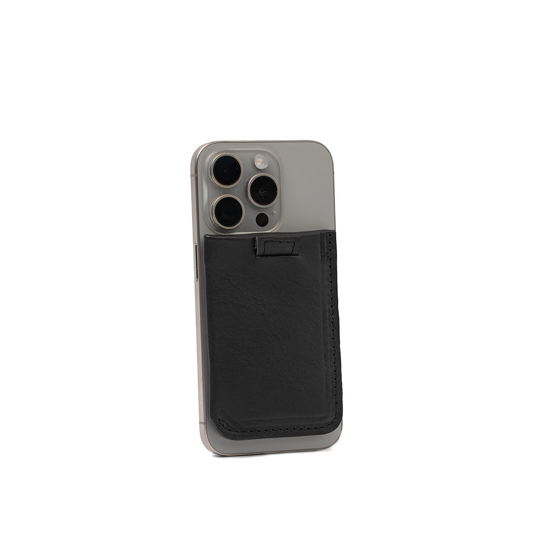 Leather Wallet compatible with MagSafe for 4-6 cards, Mini